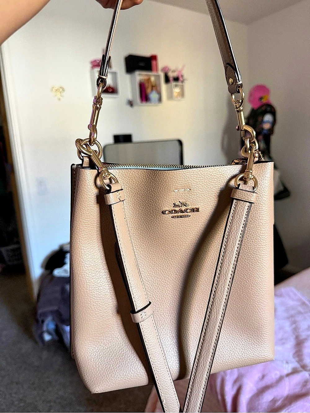 Coach Molly Bucket Bag Shoulder Or Crossbody Purse